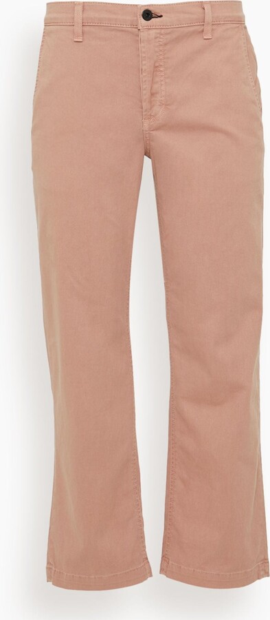 Askk Ny Slim Chino Pant in Washed Dusty Rose