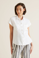 Thumbnail for your product : Seed Heritage Short Sleeve Linen Shirt