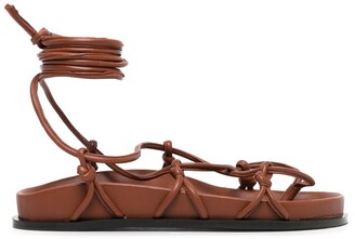 A.EMERY The Tuli ankle-tie sandals