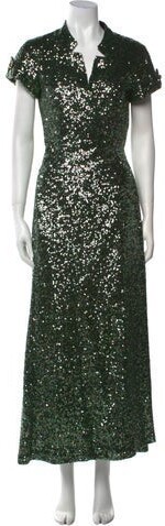 Pascal Millet V-Neck Long Dress