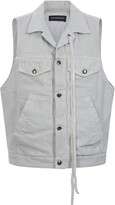 Thumbnail for your product : Ann Demeulemeester Juliette 5-Pockets High Comfort Sleeveless Jacket
