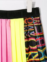 Thumbnail for your product : Msgm Kids Logo Pleated Skirt