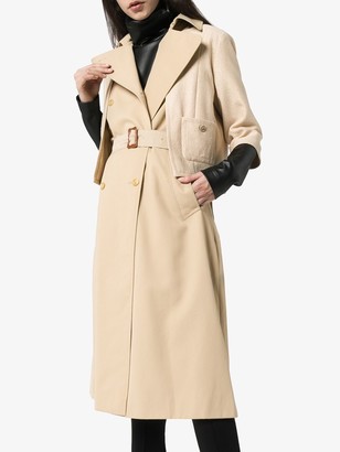 Tiger In The Rain Hybrid Layer-Look Trench Coat