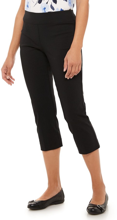 croft and barrow pull on capris