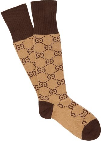 gucci beige socks