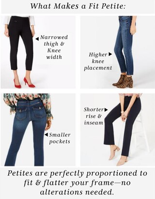 JM Collection Petite Tummy-Control Curvy Fit Pants, Petite and Petite Short, Created for Macy's
