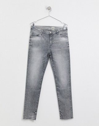 ASOS DESIGN 12.5oz skinny jeans in washed grey