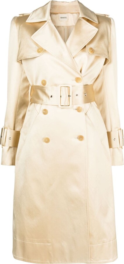 KHAITE The Jaden belted trench coat ShopStyle