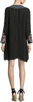 Thumbnail for your product : Johnny Was Tanyah Tie-Neck Embroidered Dress w/ Slip