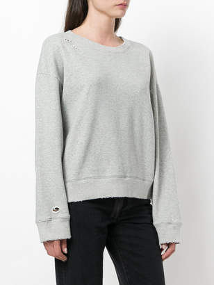 RtA long-sleeve fitted sweater