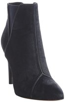 Thumbnail for your product : Rachel Zoe ink calf hair 'Fabian' seam detailed ankle boots