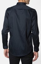 Thumbnail for your product : 7 Diamonds 'Fortune Soul' Trim Fit Polka Dot Woven Shirt