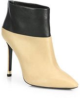 Thumbnail for your product : Nicholas Kirkwood Two-Tone Leather Booties