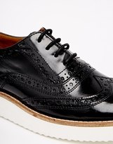 Thumbnail for your product : ASOS MARVELLOUS Flatform Leather Brogues