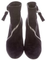 Thumbnail for your product : Alexander McQueen Suede Wedge Ankle Boots