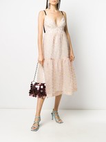 Thumbnail for your product : Parlor Floral Patterned Open Back Dress