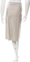 Thumbnail for your product : Gucci Silk Knee-Length Skirt w/ Tags