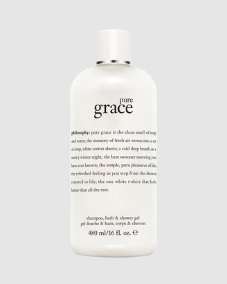 philosophy Women's Multi Body Wash & Shower Oil - Pure Grace Shampoo, Bath And Shower Gel 480ml