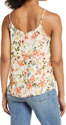 1 STATE Pintuck Print Camisole