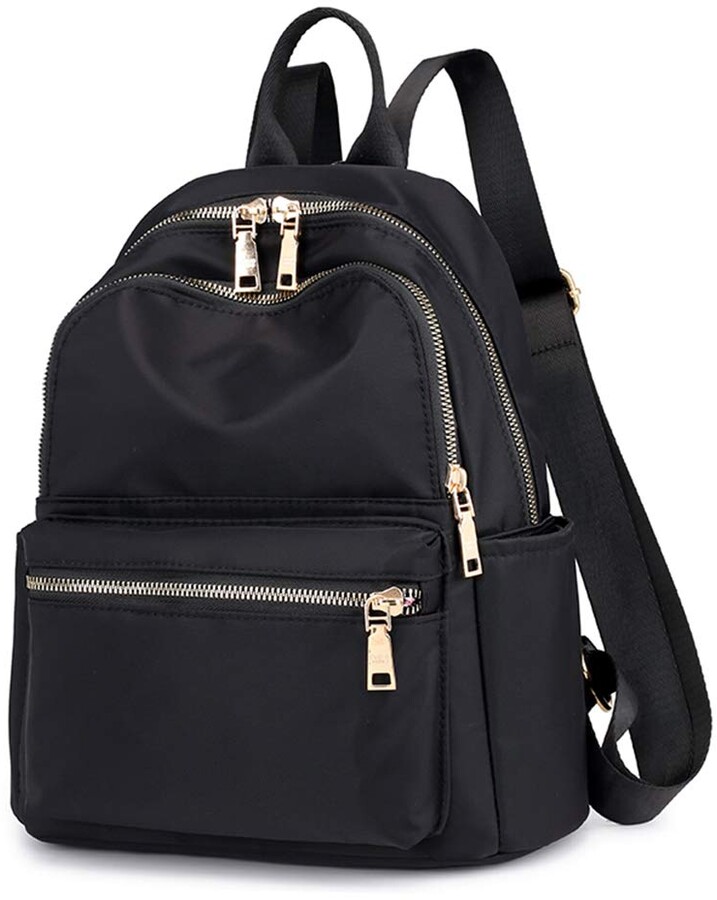 Collsants Small Nylon Backpack for Women Lightweight Mini Backpack ...