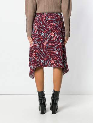 See by Chloe floral skirt