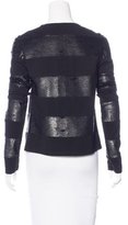 Thumbnail for your product : Rachel Zoe Sequined Striped Top