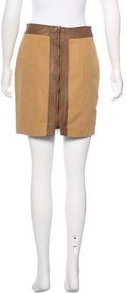 Jenni Kayne Zip-Up Mini Skirt