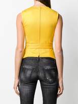 Thumbnail for your product : DSQUARED2 belted blouse
