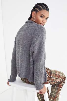 Urban Outfitters Zahn Zip-Up Sweater