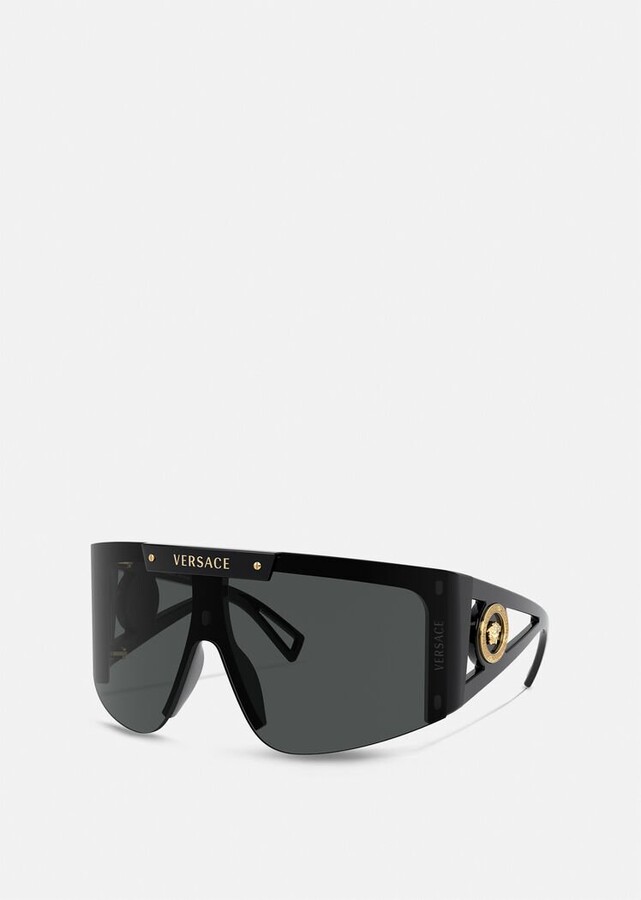 Versace Shield Sunglasses | ShopStyle