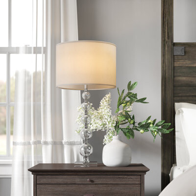Rosdorf Park Christyn 29\" Clear Table Lamp Set