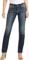 Thumbnail for your product : Silver Jeans Co. Women's Suki Mid Rise Straight Leg Jeans