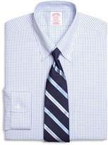 Thumbnail for your product : Brooks Brothers Non-Iron Traditional Fit Sidewheeler Tattersall Dress Shirt