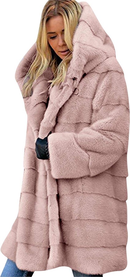 fluffy jacket plus size