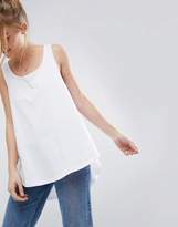 Thumbnail for your product : ASOS Design Vest In Swing Fit With Scoop Hem