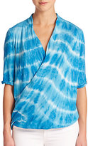 Thumbnail for your product : Young Fabulous & Broke Draped Tie-Dye Top