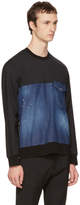 Thumbnail for your product : DSQUARED2 Blue Denim Sweatshirt