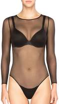 Thumbnail for your product : Spanx Sheer Fashion Bodysuit