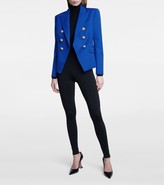 Thumbnail for your product : Balmain Double-breasted wool blazer