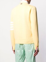 Thumbnail for your product : Thom Browne 4-Bar Milano stitch cardigan