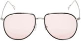 Thumbnail for your product : Kyme Beverly Aviator Transparent Sunglasses