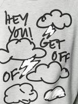 Thumbnail for your product : 6397 Clouds Print Sweatshirt