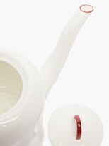 Thumbnail for your product : FELDSPAR Painted-handle Fine China Teapot - Red White