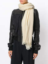 Thumbnail for your product : Ann Demeulemeester frayed scarf