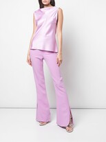 Thumbnail for your product : Cushnie High-Waisted Flared Trousers
