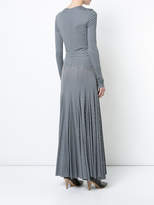 Thumbnail for your product : Derek Lam Studded Long Sleeve Gown