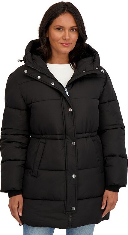 Women's Sebby Collection Cozy Lined Anorak Puffer Jacket