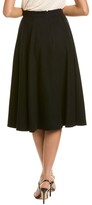 Thumbnail for your product : Max Mara S Cento Wool-Blend Skirt