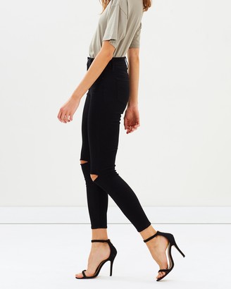 Articles of Society Women's Black High-Waisted - High Lisa Jeans - Size 28 at The Iconic