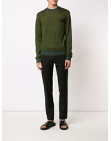 Thumbnail for your product : Givenchy logo patch sweater